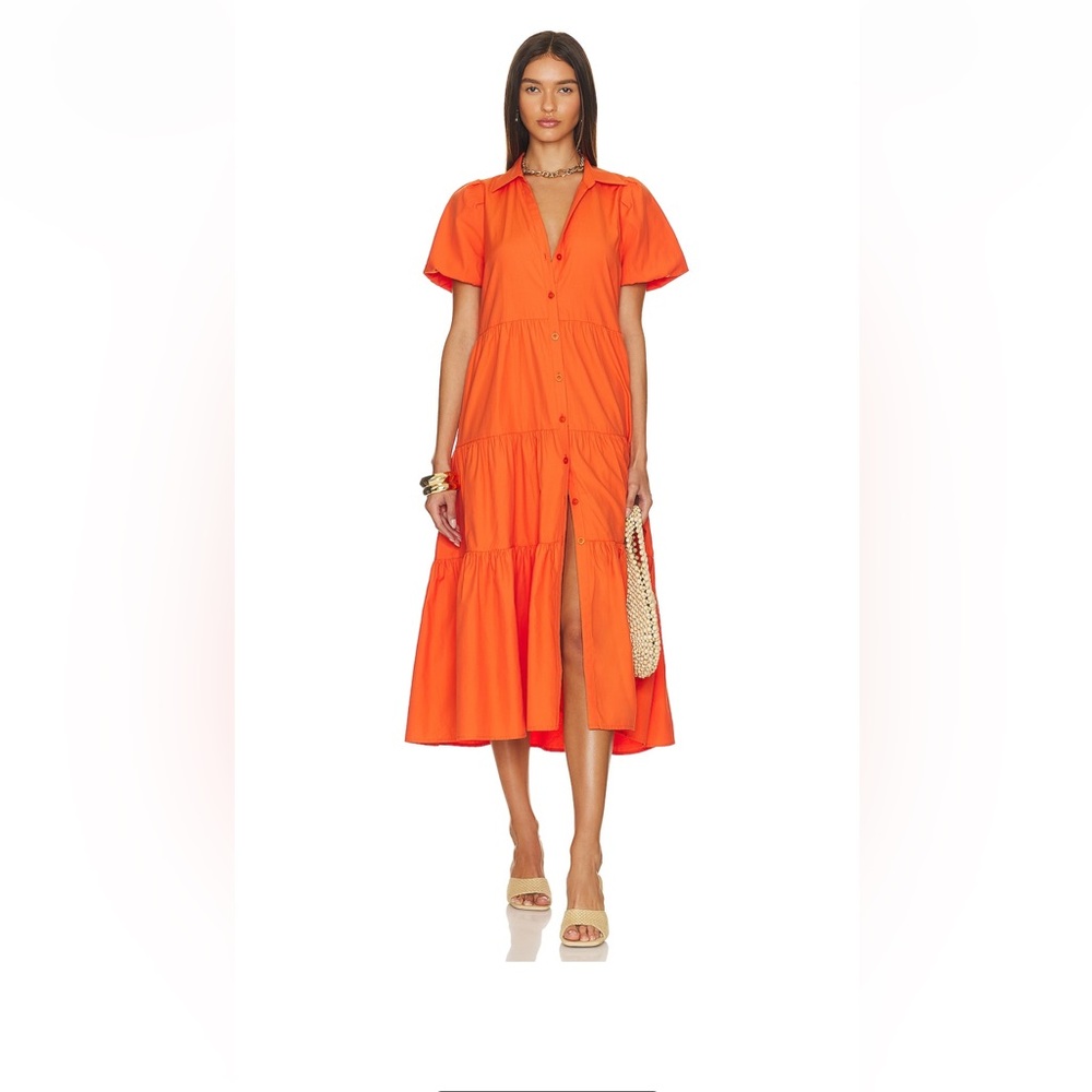 Orange Brochu Walker Havana Dress